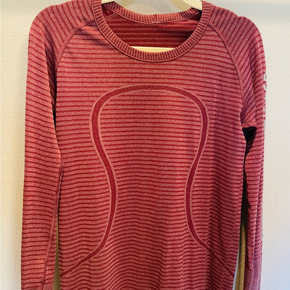lululemon Swiftly longsleeve special edition with Soul Cycle